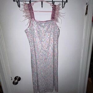 Nordstrom Multicolor Sequin Dress